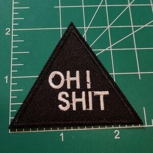 2/$10 Black Triangle Patch